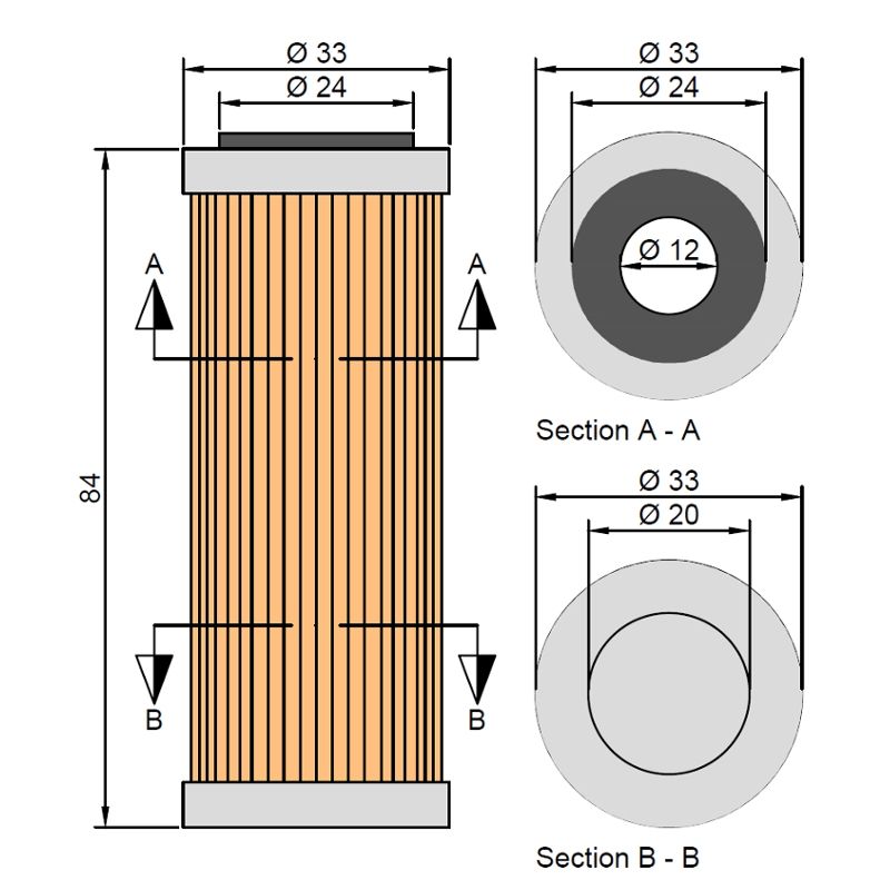 Load image into Gallery viewer, Twin Air Oil Filter SX250F 13-.. SX350F 11-.. SX450F 07-12