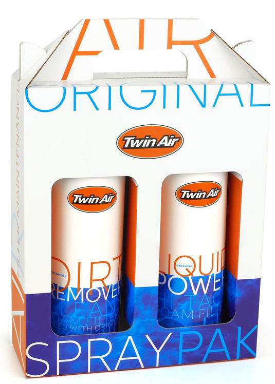 Twin Air Twin Air Spray Pak - Dirt Remover and Oil Kit