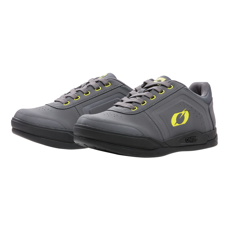 Load image into Gallery viewer, O'Neal Pinned SPD Shoe Gray/Neon Yellow
