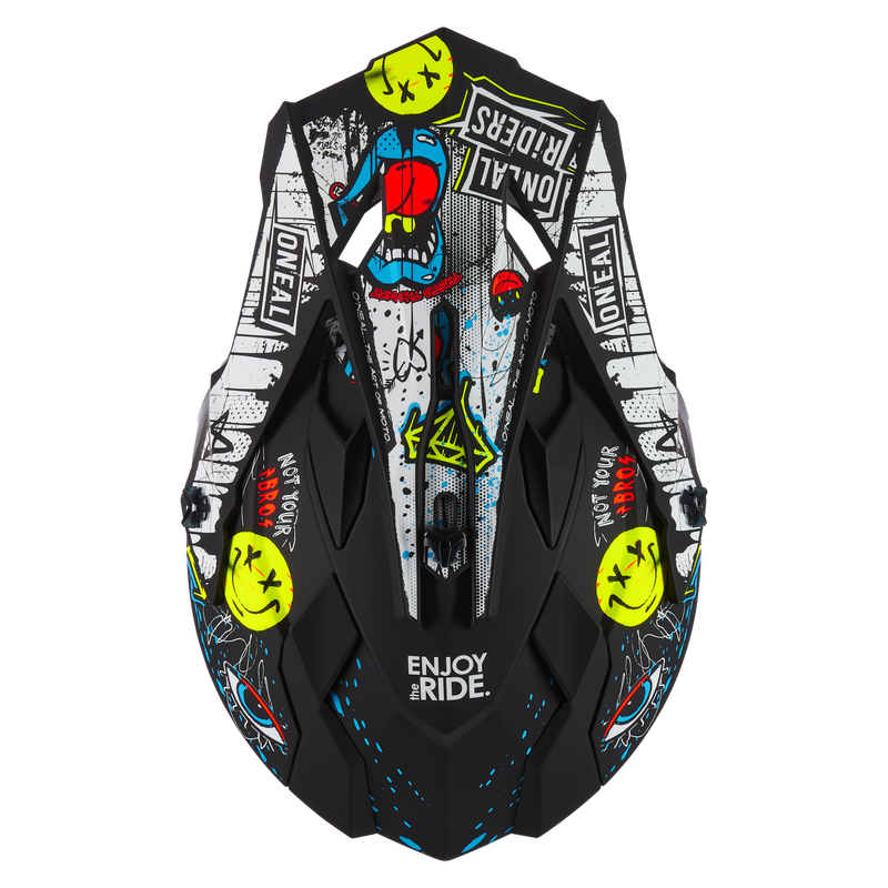 Load image into Gallery viewer, O'Neal 2 SRS Youth Rancid V.24 Helmet Multi