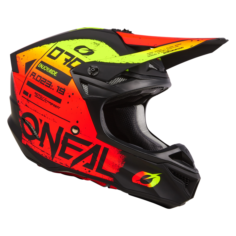 Load image into Gallery viewer, O'Neal 5 SRS Scarz V.24 Helmet Black/Red