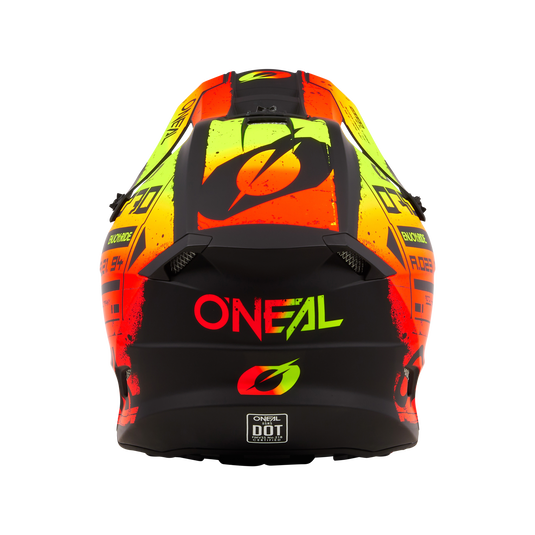 O'Neal 5 SRS Scarz V.24 Helmet Black/Red