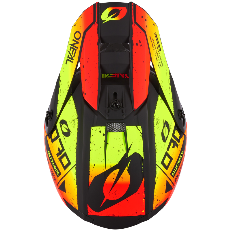 Load image into Gallery viewer, O'Neal 5 SRS Scarz V.24 Helmet Black/Red