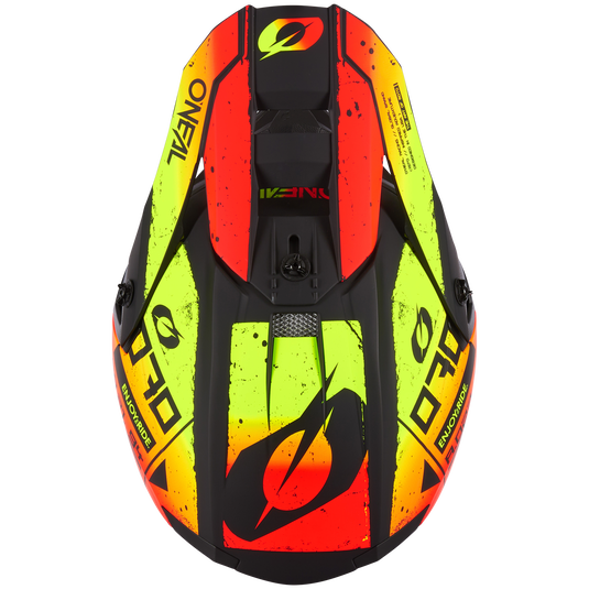 O'Neal 5 SRS Scarz V.24 Helmet Black/Red