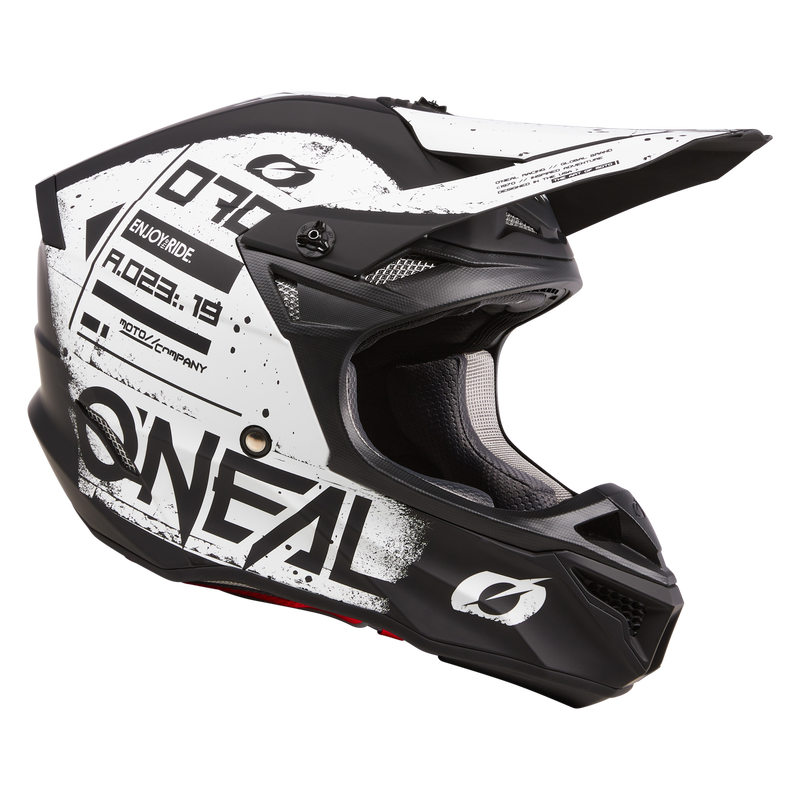 Load image into Gallery viewer, O'Neal 5 SRS Scarz V.24 Helmet Black/White