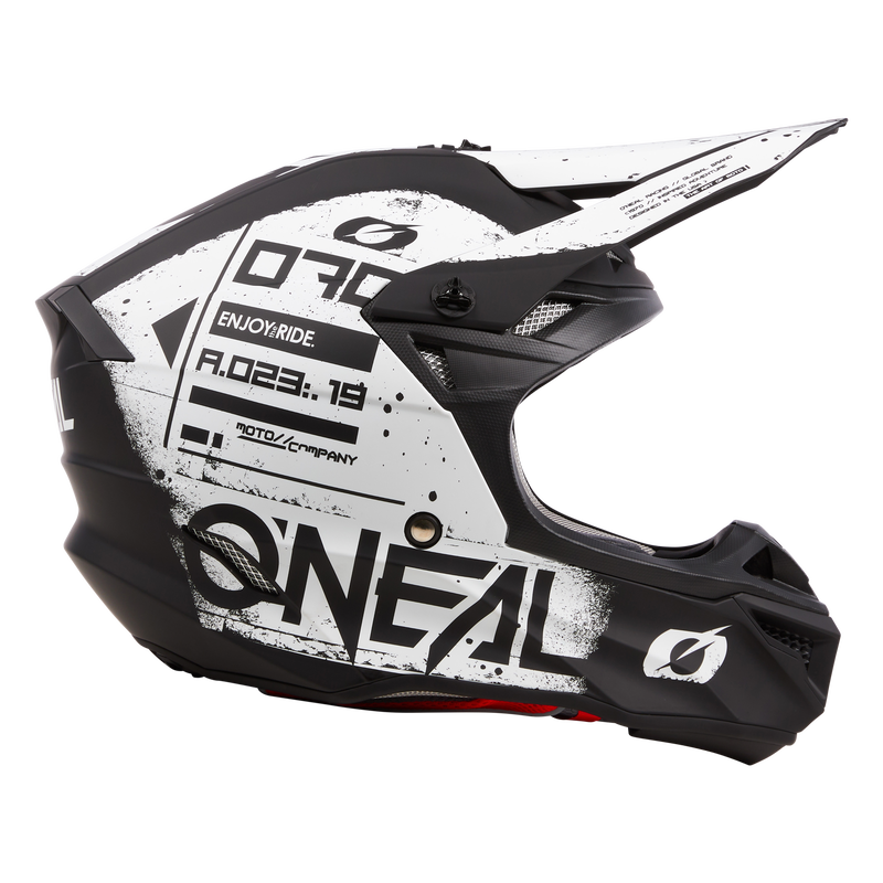 Load image into Gallery viewer, O'Neal 5 SRS Scarz V.24 Helmet Black/White