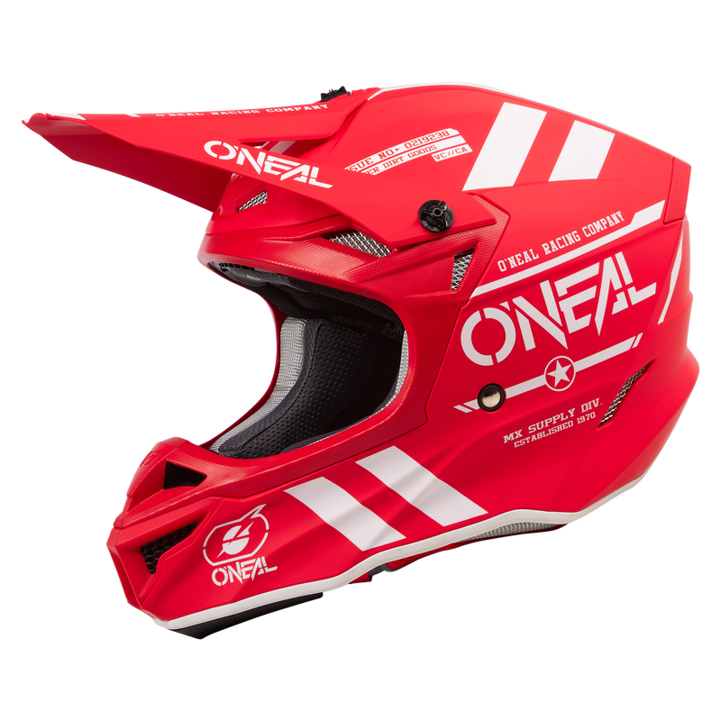 Load image into Gallery viewer, O'Neal 5 SRS Warhawk V.24 Helmet Red