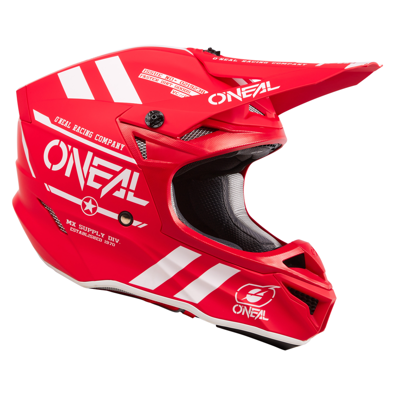 Load image into Gallery viewer, O'Neal 5 SRS Warhawk V.24 Helmet Red