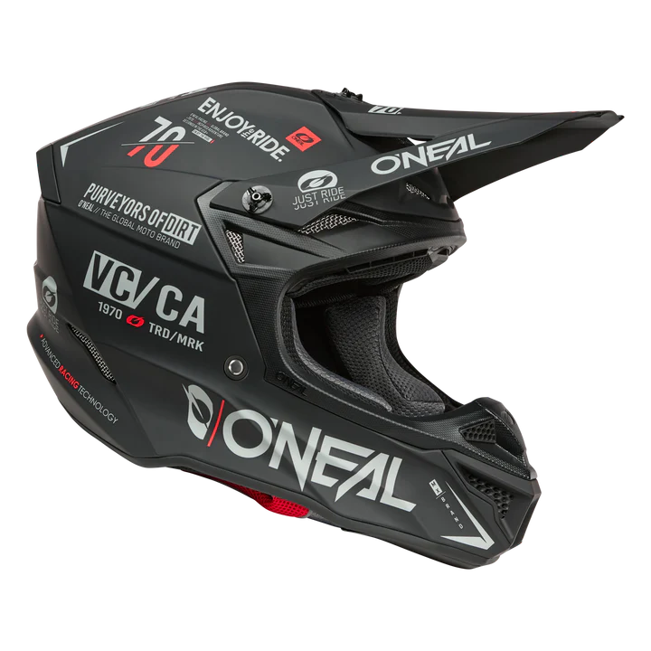 Load image into Gallery viewer, O'Neal 5 SRS Brand Helmet Black/Gray