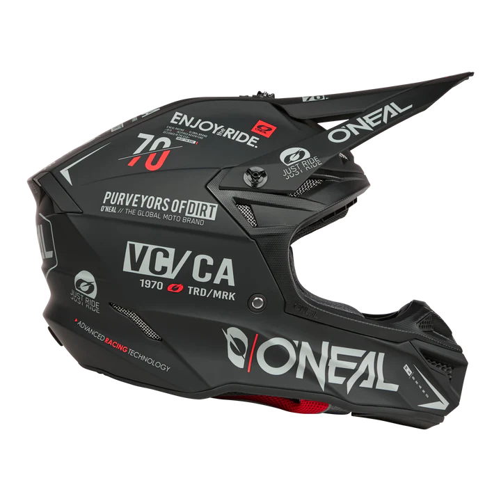 Load image into Gallery viewer, O'Neal 5 SRS Brand Helmet Black/Gray