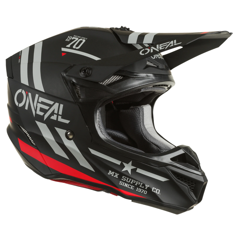 Load image into Gallery viewer, O'Neal 5 SRS Squadron Helmet Black/Gray