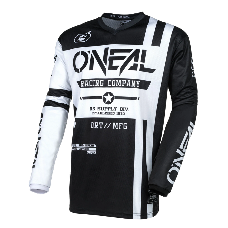 Load image into Gallery viewer, O'NEAL Element Warhawk V.24 Jersey Black/White