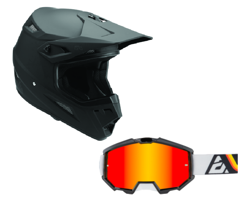 Load image into Gallery viewer, Answer Helmet & Goggle Combo
