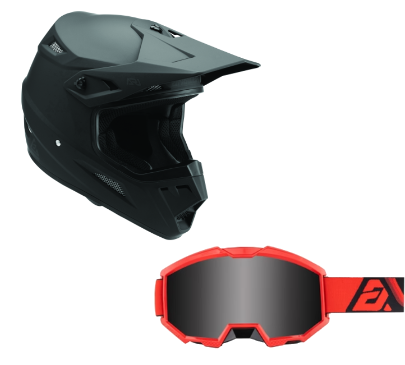 Load image into Gallery viewer, Answer Helmet & Goggle Combo