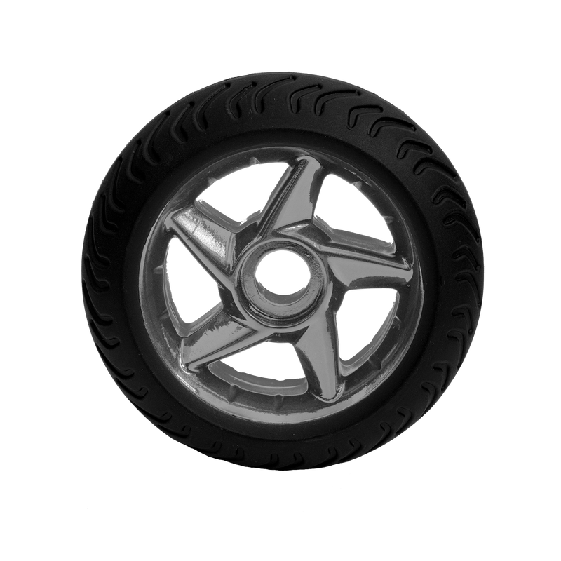 Load image into Gallery viewer, OGIO RIG PRO 9800 REPLACEMENT WHEEL BLACK/SILVER