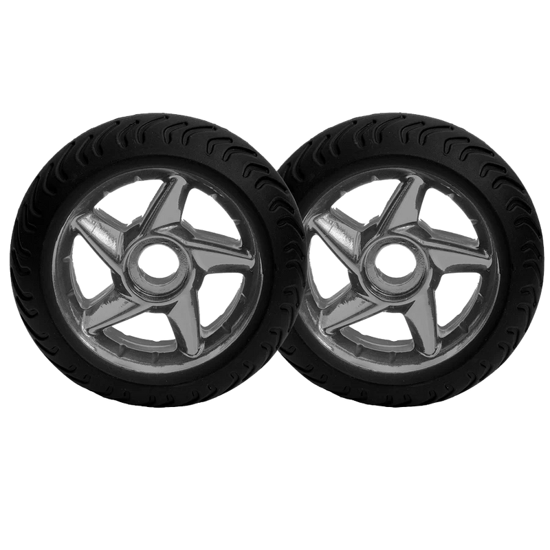 Load image into Gallery viewer, OGIO RIG PRO 9800 REPLACEMENT WHEEL BLACK/SILVER