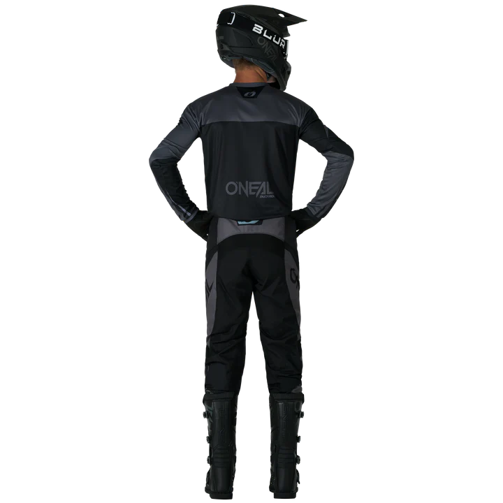Load image into Gallery viewer, O'Neal Element Racewear Black/Gray Pants & Jersey Gearset