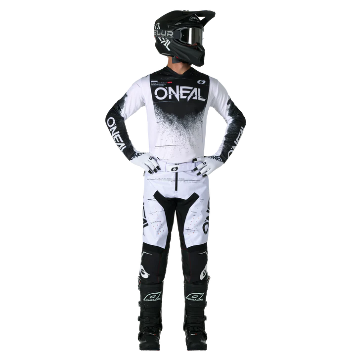 Load image into Gallery viewer, O'Neal Hardwear Swipe Jersey & Pant White/Black Gearset