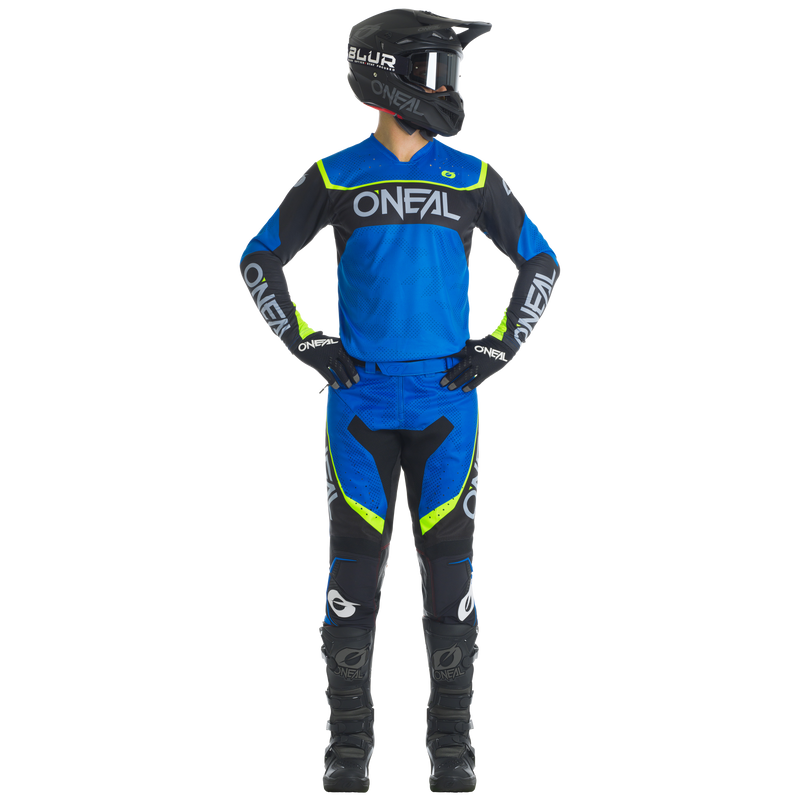 Load image into Gallery viewer, O'Neal Hardwear Camo Pants Blue/Black/Neon