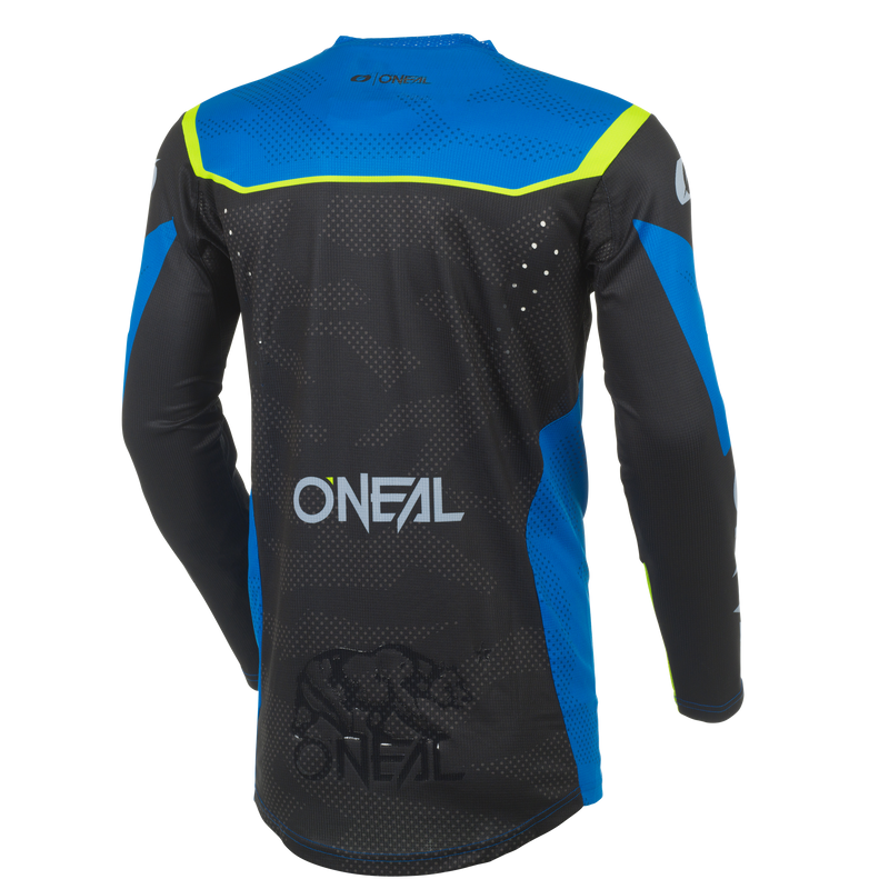 Load image into Gallery viewer, O'Neal Hardwear Camo Jersey Blue/Black/Neon