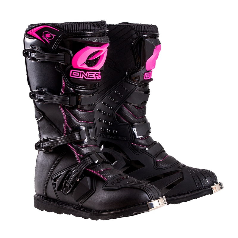 Load image into Gallery viewer, O'NEAL Women's Rider Boots Black/Pink