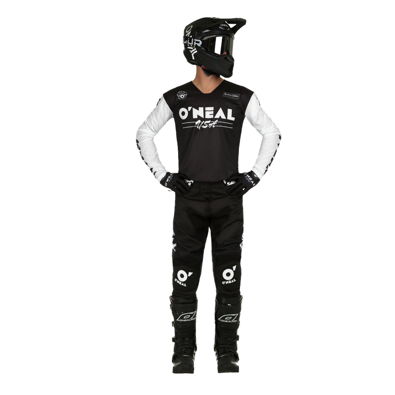 Load image into Gallery viewer, O'Neal Mayhem Bullet Jersey Black/White