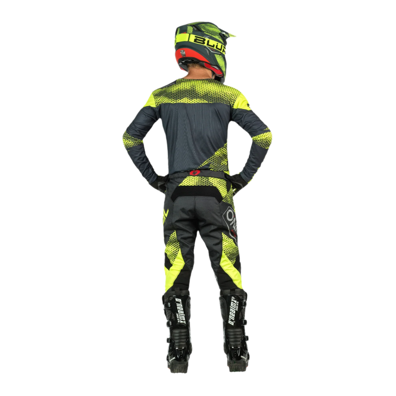 Load image into Gallery viewer, O'Neal Mayhem Covert Jersey Charcoal/Neon