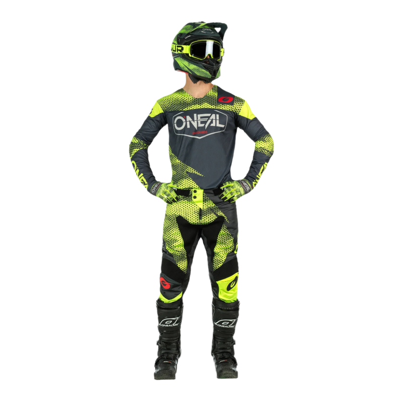 Load image into Gallery viewer, O'Neal Mayhem Covert Jersey Charcoal/Neon
