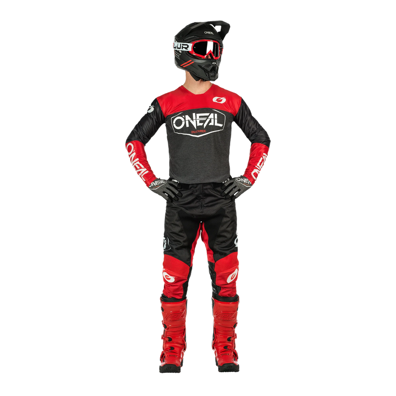Load image into Gallery viewer, O'Neal Mayhem Hexx Jersey Black/Red