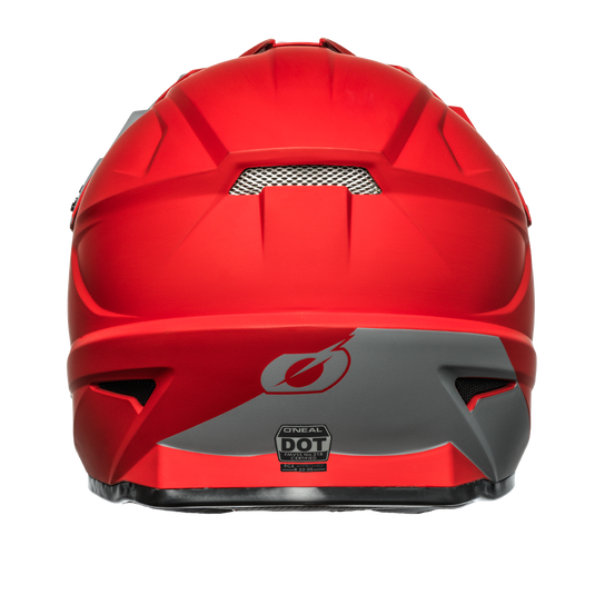 O'Neal 1 SRS Solid Helmet Red