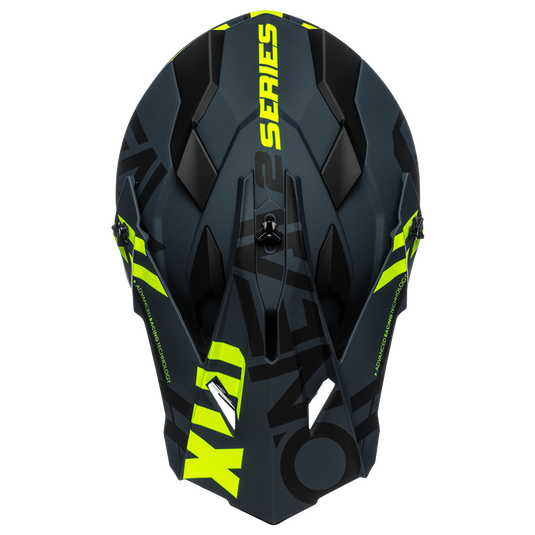 O'Neal 2 SRS Spyde Helmet Black/Neon Yellow