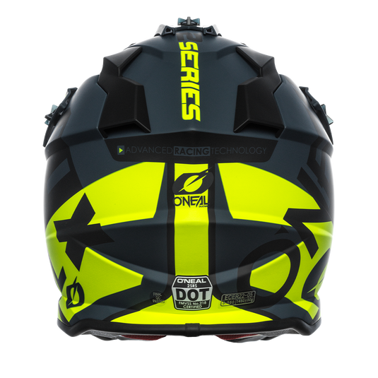 O'Neal 2 SRS Spyde Helmet Black/Neon Yellow