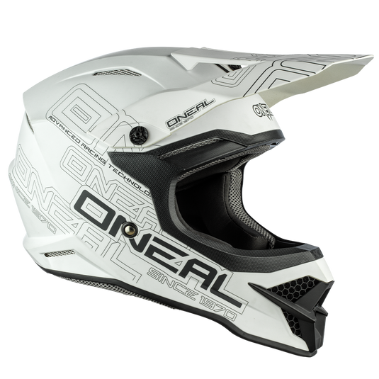 O'Neal 3 SRS Flat Helmet White