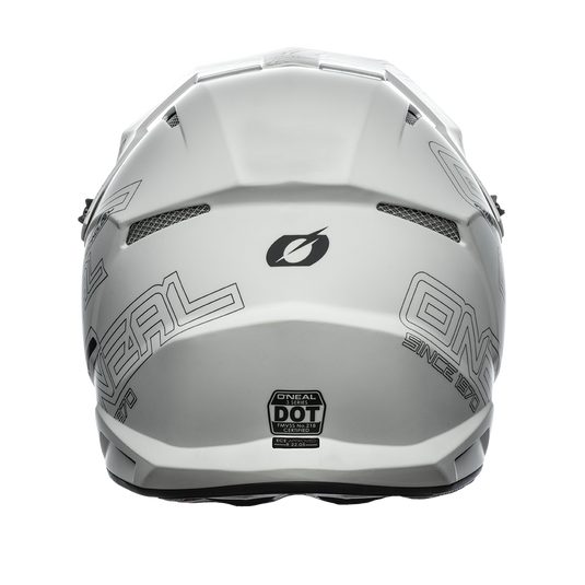 O'Neal 3 SRS Flat Helmet White