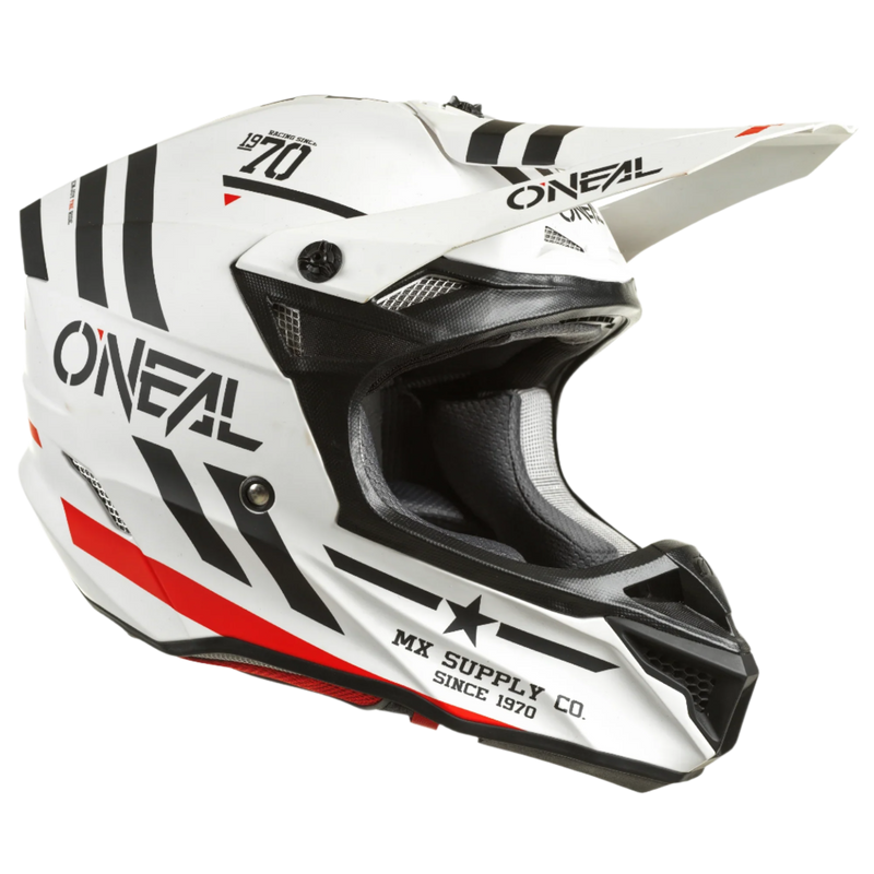 Load image into Gallery viewer, O'Neal 5 SRS Squadron Helmet White/Black