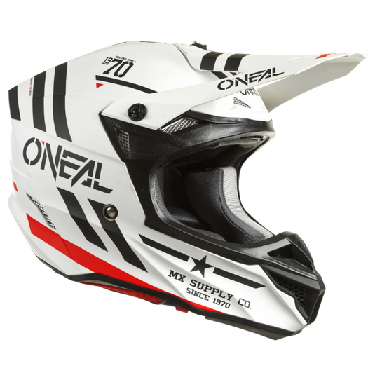 O'Neal 5 SRS Squadron Helmet White/Black