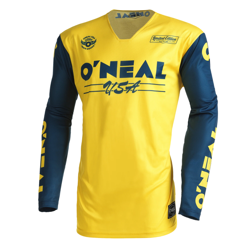 Load image into Gallery viewer, O'Neal Mayhem Bullet Jersey Yellow/Blue