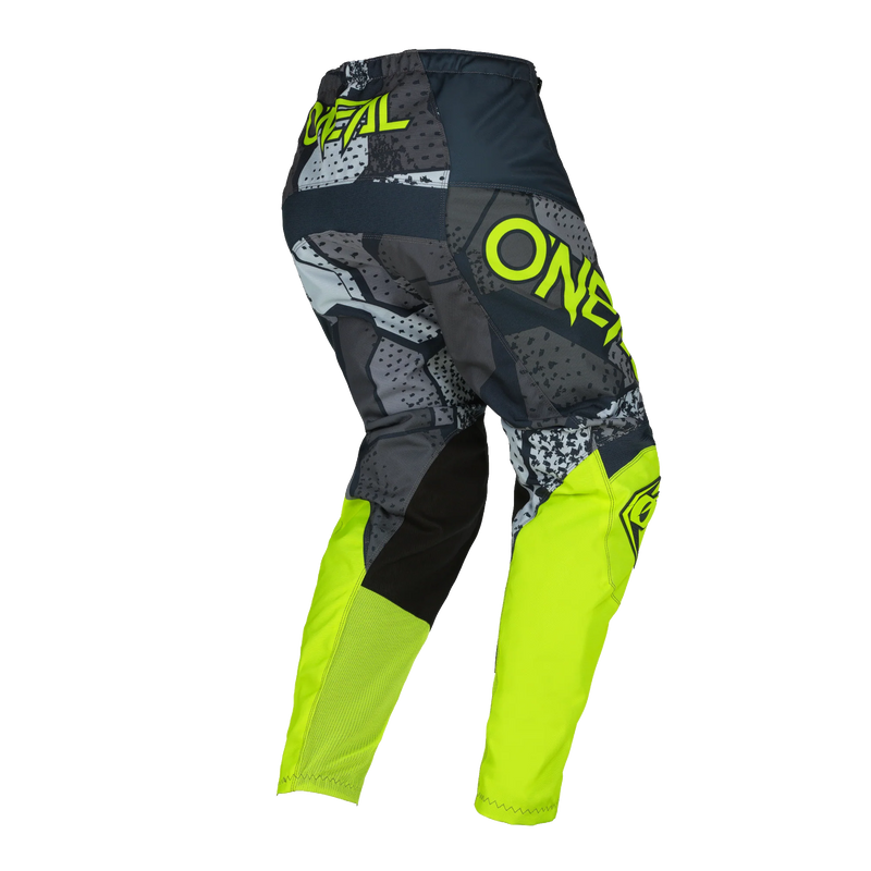 Load image into Gallery viewer, O'NEAL Element Camo Pants Gray/Neon Yellow
