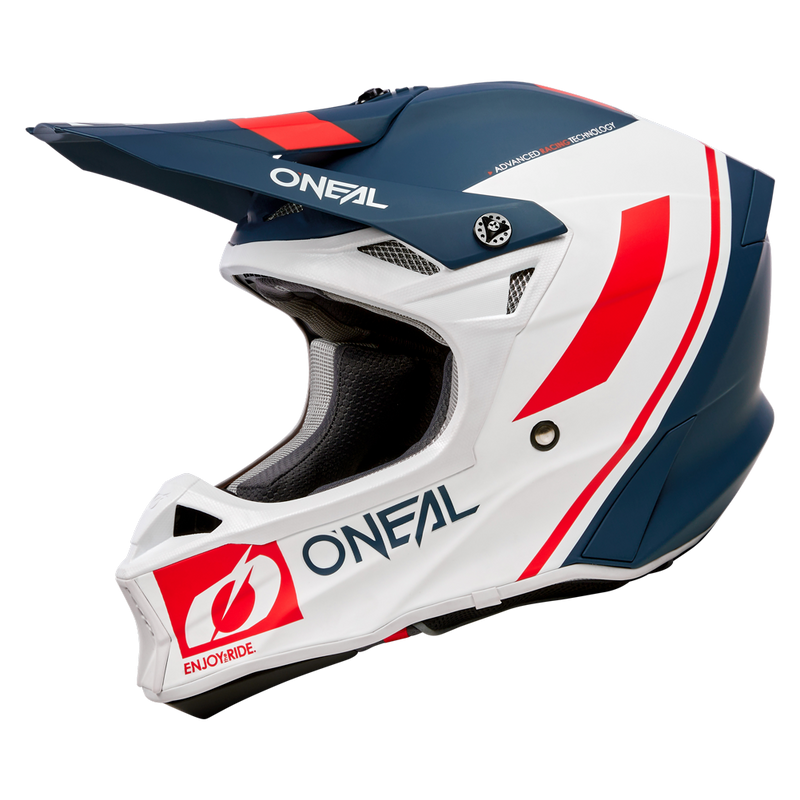 Load image into Gallery viewer, O'Neal 10 SRS Flow V.23 Helmet Blue/White/Red