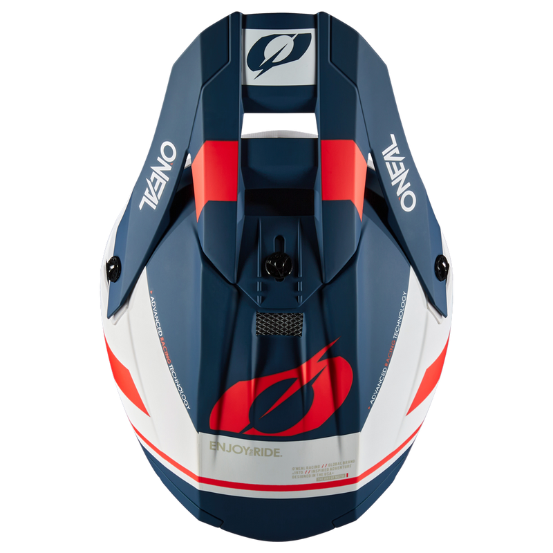 Load image into Gallery viewer, O'Neal 10 SRS Flow V.23 Helmet Blue/White/Red