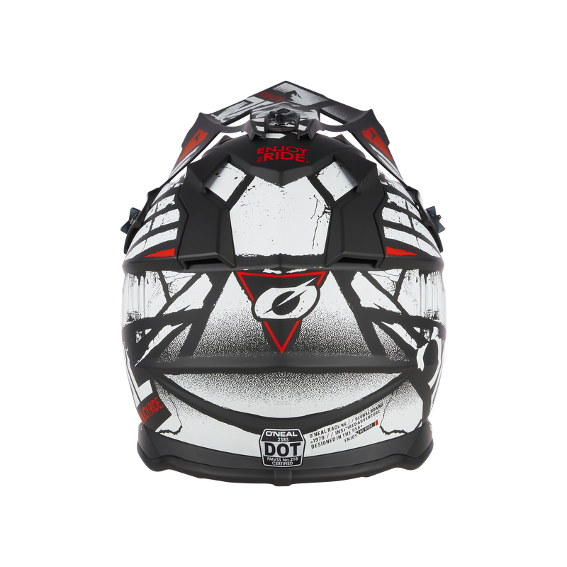Load image into Gallery viewer, O'Neal 2 SRS Glitch V.23 Helmet Black/White