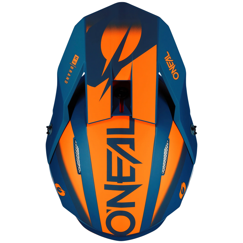 Load image into Gallery viewer, O'Neal 3 SRS Hexx V.23 Helmet Blue/Orange