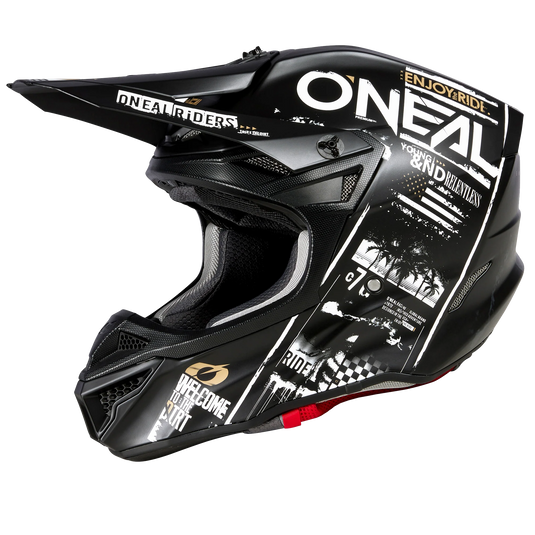 O'Neal 5 SRS Attack V.23 Helmet Black/White