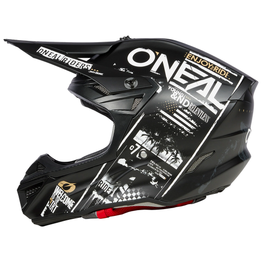 O'Neal 5 SRS Attack V.23 Helmet Black/White
