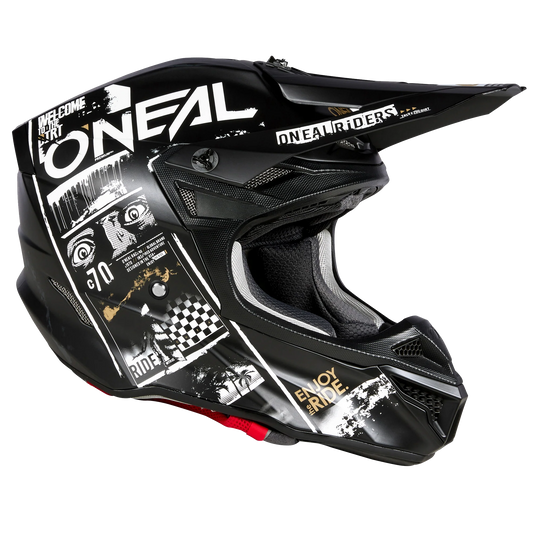 O'Neal 5 SRS Attack V.23 Helmet Black/White