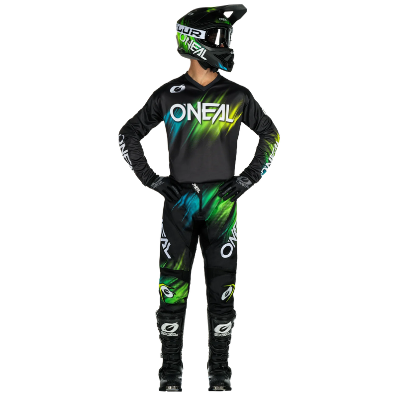 Load image into Gallery viewer, O'NEAL Element Voltage V.24 Jersey Black/Green