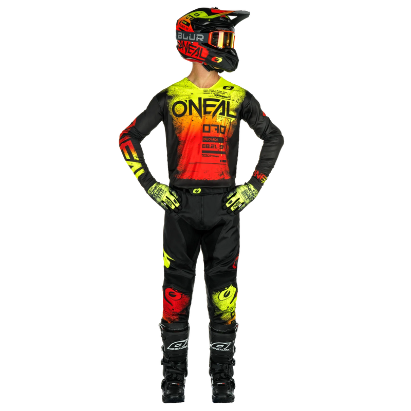 Load image into Gallery viewer, O'Neal Mayhem Scarz V.24 Jersey Black/Red