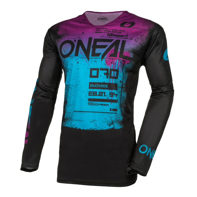 Load image into Gallery viewer, O'Neal Mayhem Scarz V.24 Jersey Black/Blue