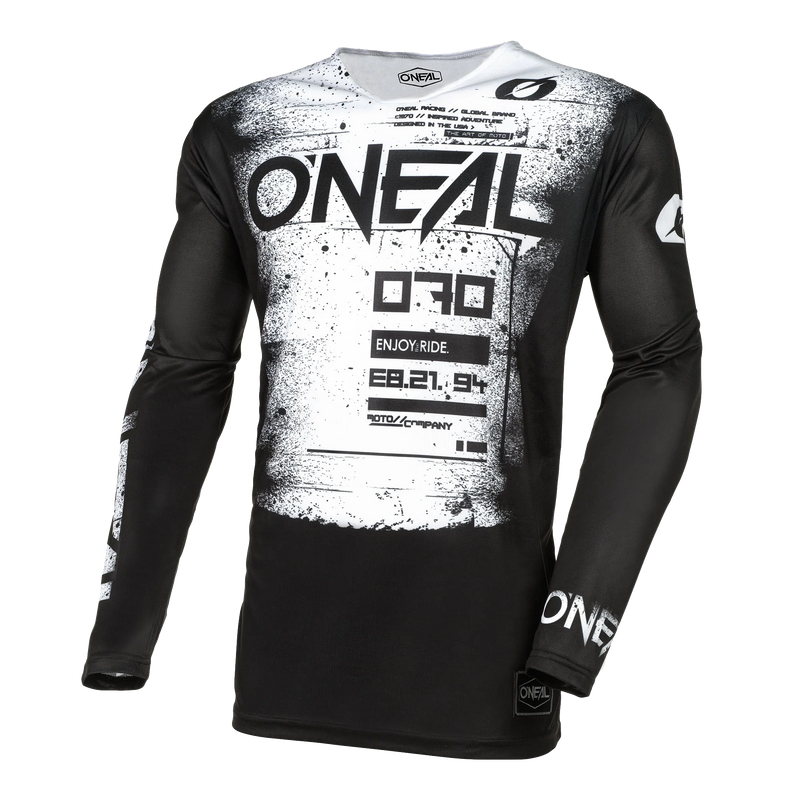 Load image into Gallery viewer, O'Neal Mayhem Scarz V.24 Jersey Black/White