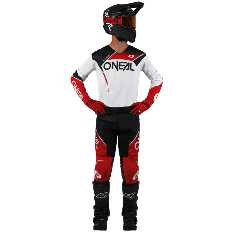 Load image into Gallery viewer, O'Neal Hardwear Air V.25 Slam Black/Red Pants & Jersey Gearset